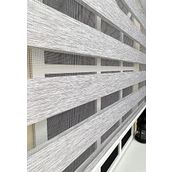 Storburada STB-400V04-PD 130x200 Zebra Stor Sert Plastik Kasalı Gri Perde