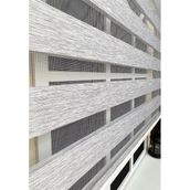 Storburada STB-400V04-PD 140x260 Zebra Stor Sert Plastik Kasalı Gri Perde