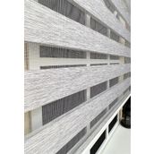 Storburada STB-400V04-PD 90x200 Zebra Stor Sert Plastik Kasalı Gri Perde