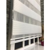 Storburada STB-481 Pliseli Zebra Ekru Etek Dilimli 30x200 cm Stor Perde