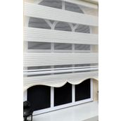 Storburada STB-481 Pliseli Zebra Ekru Etek Dilimli 80x200 cm Stor Perde