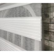 Storburada STB480-D Beyaz Geniş Plise Zebra 170x200 cm Stor Perde