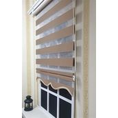 Storburada Zebra Sütlü Kahverengi St 035 Kahverengi 180 X 260 Stor Perde