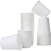 Storemax 100 Adet Karton Bardak 6 Oz 165 Ml, Çay Için Beyaz Karton Bardaklar, Küçük Tek Kullanımlık Kahve Bardakları, Otomat Bardakları, Kağıt Bardak