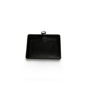 Stormistoretr Deri Yatay Siyah Kart Kılıfı Yaka Kartı Koruyucu