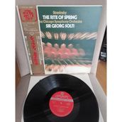 Stravınsky Le Sacre Du Printemps / The Rise Of Spring 1975 Japonya Basım - Lp Plak Albüm Obi’li