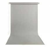 Stüdyo Teknik Gri 190x400 cm Sonsuz Fon Perdesi Seti