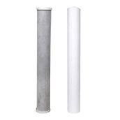 Su Arıtma 20 inch 5 Micron Tortu ve Blok Aktif Karbon Filtresi