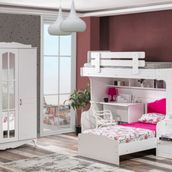 Su Beyaz Genç Odası Takımı, 3 Kapaklı