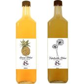 Süheylaana Doğal Ananas Sirkesi 1000 ml - Doğal Karahindiba Sirkesi 1000 ml - 2 lt