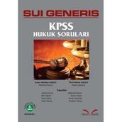 SUI GENERIS KPSS HUKUK SORULARI - KOLEKTIF