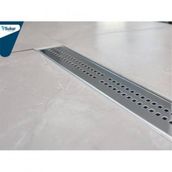 Sukar Duş Kanalı Paslanmaz Q50 Çıkış 40 cm Süzgeç