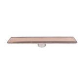 Sukar Line 50 cm 6 Plain Izgaralı Krom Duş Kanalı