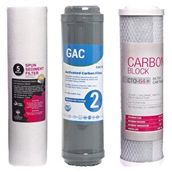 Sulook Su Arıtma Cihaz Filtresi 5 Micron Sediment, Toz Carbon Filtre, Block Filtre