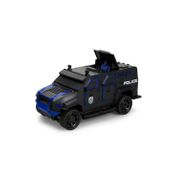 Suncon 1:16 Uzaktan Kumandalı Işıklı Polis Panzer 19849 Mavi Polis Arabası