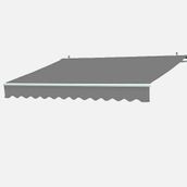 Sunfun 300x200 cm Açık Gri Polyester Tente