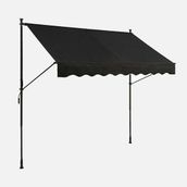 Sunfun Antrasit 300x130 cm Teleskopik Tente