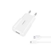 Sunix 2.1A USB-A Girişli Beyaz S-21 Micro Şarj Aleti Seti