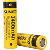 Sunkko 3.7 Volt 3400 Mah 18650 Tekli Şarj Edilebilir Pil