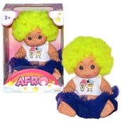 Sunman 020040 Asbc-Afr-Renkli Kıvırcık Saçlı Bebek