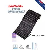 Sunman 175 Wp Flex Solar Panel - Esnek Güneş Enerji Paneli