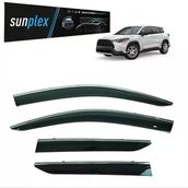 Sunplex Toyota Corolla Cross 2022-2025 Uyumlu Kromlu Cam Rüzgarlığı