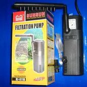 Sunsun HJ-611B 6W 450L-H İç Filtre