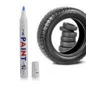 Sunup M101 Mavi Araç Oto Motosiklet Lastik Boya Yazı Kalemi 2.8 Mm Uç Kalınlığı