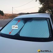 SunWALL Kia Sportage için Uyumlu Yüksek Isı Yalıtımlı ve %99 Uv Korumalı Oto Güneşlik - 140x77cm