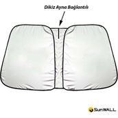 SunWALL Toyota Corolla 2013 -2018 Için Uyumlu Titanyum Gümüş | Uv Koruma ve Isı Önleyici Oto Güneşlik