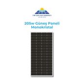 SUNWATT 205W MONOKRİSTAL A+ KALİTE GÜNEŞ PANELİ 1.SINIF YW SOLAR