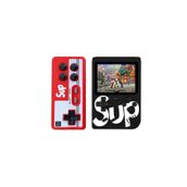 Sup Çift Kol 400 Nostalji Oyunlu Mini Atari Siyah.