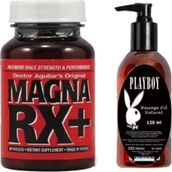 Süper Hintohu Magna Supplement Erkekler Için 60 Lı 60 Peak Power For Men Playboy Masaj Yağı - 1li
