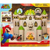 Super Mario Nintendo Bowser Kalesi Delux Oyun Seti Bowser 6,5 cm