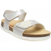 Superfit 000118-1000 Gümüş Kız Çocuk Mantar Sandalet