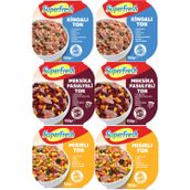 Superfresh Aç Ye Ton Balığı 150 gr x 6 Adet (Mısırlı x2, Kinoalı x2, Meksika Fasulyeli x2)