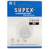 Supex CR2330 3 Volt Tekli Lityum Pil