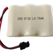 Supex SP-300 Ni-CD 3.6V 300mAh Telsiz Telefon Pili