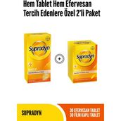 Supradyn 30 Efervesan Tablet + 30 Film Kaplı Tablet