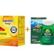 Supradyn Energy Focus 30 Tablet + Möller's Omega-3 30 Kapsül