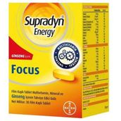 Supradyn Energy Focus Ginseng Multivitamin Mineral 30 Tablet