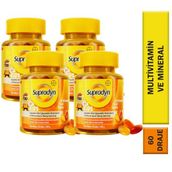 Supradyn Kids Multivitamin Mineral 4x60 Çiğnenebilir Tablet