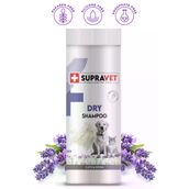 Supravet 150 ml Dry Shampoo Lavanta Özlü Kedi Köpekler için Toz Şampuan
