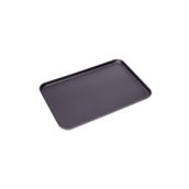 Sürel 20*30 Cm Dikdörtgen Düz Sunum Tabak Mat Siyah