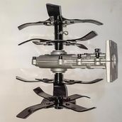 Surmax 26 mm 9 Diş Tırpan Çapalama Aparatı