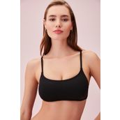 Suwen Düz Bralet Bikini Üst