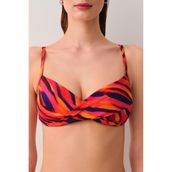 SUWEN Flame Yarı Destekli Bikini Üstü