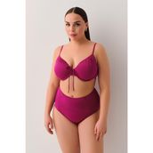 SUWEN Önden Bağcıklı Destekli Bikini Üst