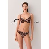 SUWEN Wild Balenli Bikini Üst