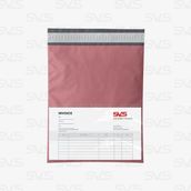 Svs Etiket Plastik Cepli Gül Kurusu Kargo Poşeti - 35x45+5 / 100 Adet
